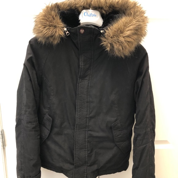 Black TNA / Aritzia "Raven" Winter Parka - Picture 5 of 10